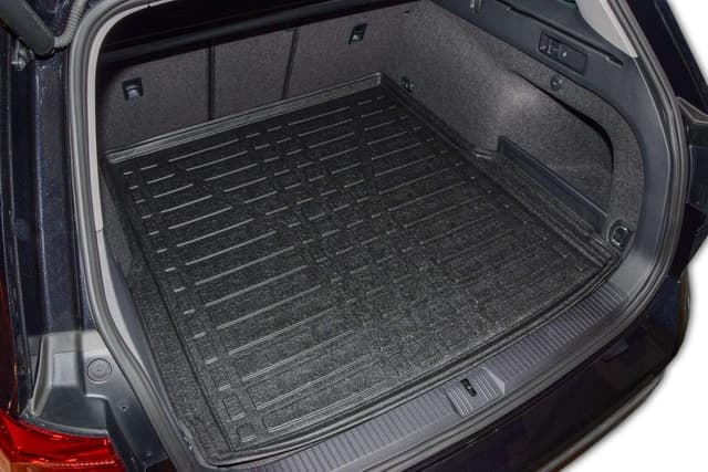 Detalle de SCOUTT Kofferraumwanne für Passat B8 Kombi (2014–2023) – Laderaumwanne mit hohem Rand, geriffelt & aufrollbar