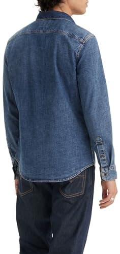 Detalle 2 de Levi's Long-Sleeve Battery Housemark Slim Camisa XS