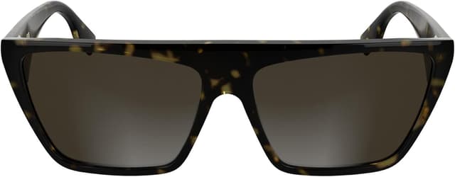 Detalle de KARL LAGERFELD occhiali da sole unisex: montatura rettangolare XL con design geometrico