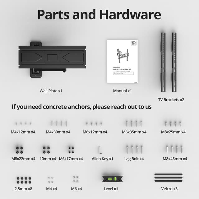 Thumbnail 6 de USX MOUNT Swivel TV Wall Mount 26-60