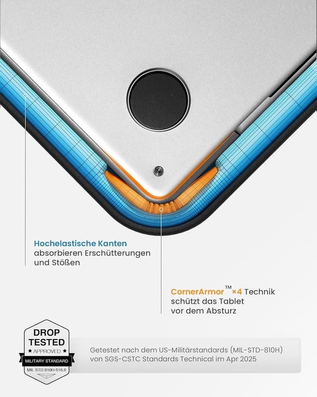 Thumbnail 3 de tomtoc 360° Business Laptoptasche für Microsoft Surface Pro (13 Zoll) – CornerArmor & organisierter Stauraum