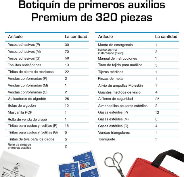 Thumbnail 3 de Active Era Kit de Primeros Auxilios 320 piezas 🩹