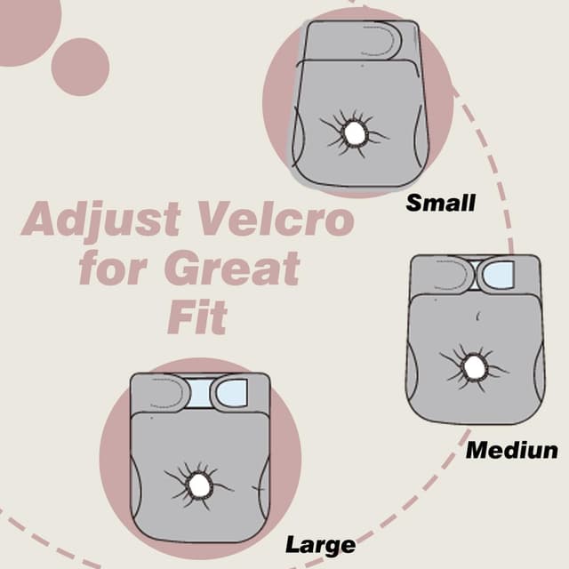 Detalle 2 de Hisprout 2-Pack Female Dog Diaper – reusable washable washable sanitary wrap pants for puppies (S, Ocean Series)