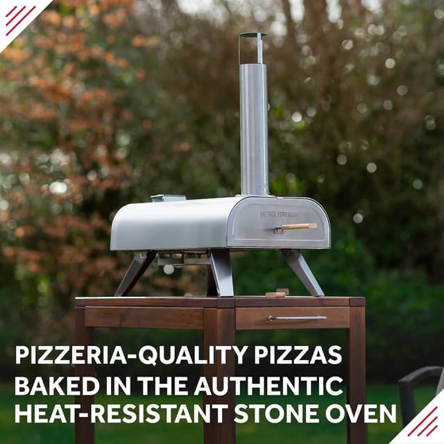 Thumbnail 5 de George Foreman Outdoor 12 Inch Wood Pellet Pizza Oven