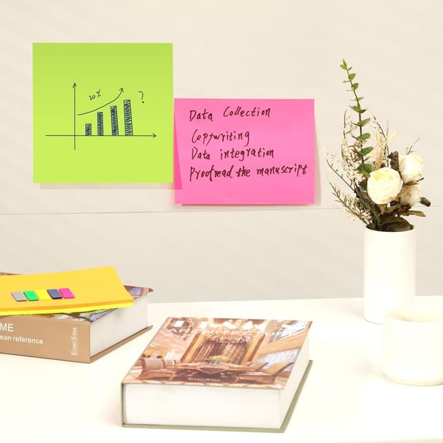 Detalle de Gaint Creative Sticky Notes 300 mm pads โ Pack of 4 ๐