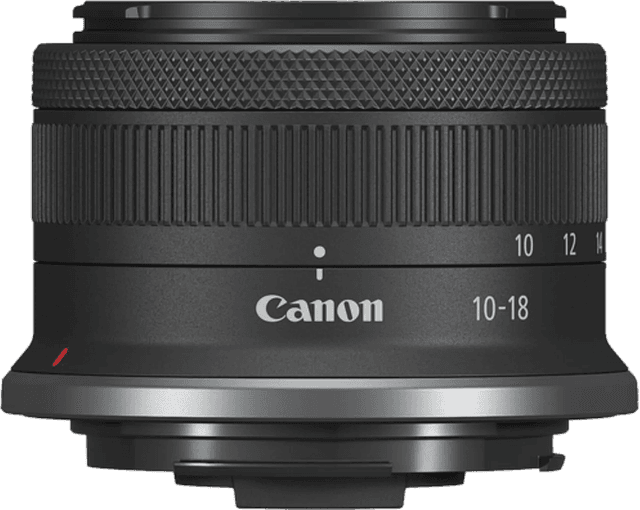 Detalle de Canon RF‑S 10‑18 mm f/4.5‑6.3 – 150 g