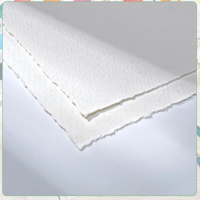 Detalle de Deckled Edge 4 x 6in 160 GSM Watercolor Paper 🖼