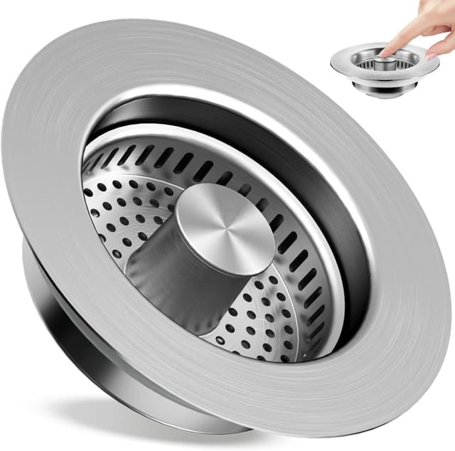 Imagen de CVIUYO 304 Pop Up Sink Strainer 90mm en OfertitasTOP