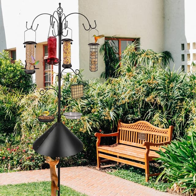 Detalle 2 de Bird feeding station kit 238.8cm pole