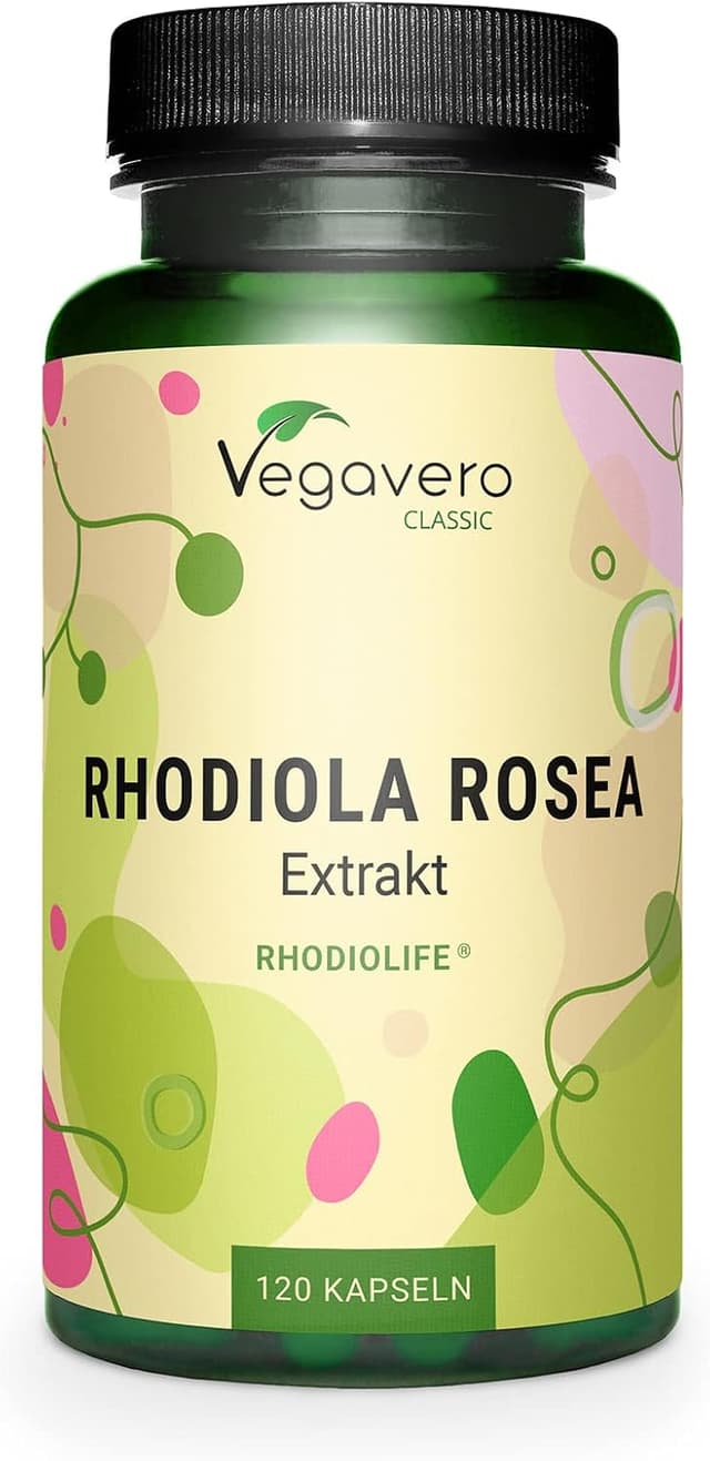 Imagen de Vegavero Rhodiola Rosea Kapseln 200 mg en OfertitasTOP