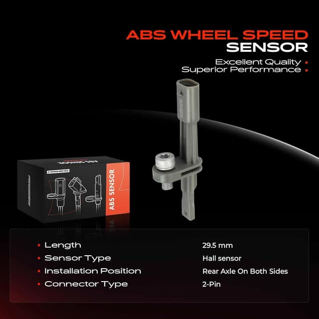 Detalle 2 de Frankberg 1x ABS Wheel Speed Sensor for Rear Axle (Replace# 9824474280)