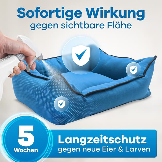 Detalle 2 de Gerobug Floh-Spray für Wohnung 500 ml