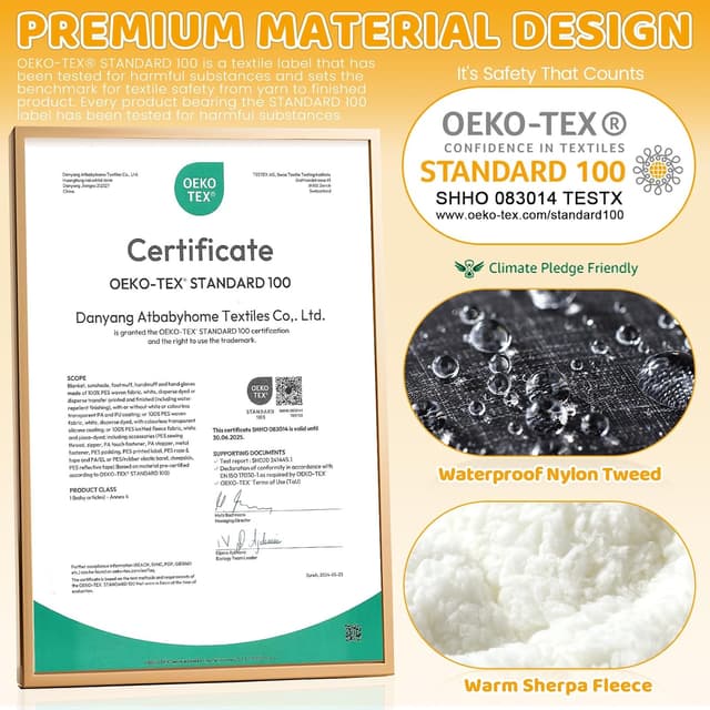 Thumbnail 2 de Orzbow Sacco Invernale Passeggino Universale 🌧