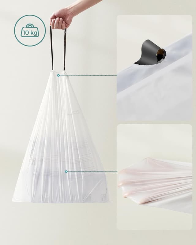 Thumbnail 5 de SONGMICS KRB30A02 Bolsas 30 L 90 unidades 🗑