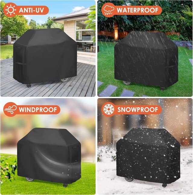 Thumbnail 2 de BBQ Cover Heavy Duty Large 145x61x117cm