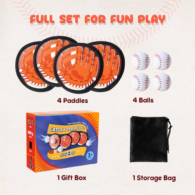 Detalle 1 de U&C Planet Toss and Catch Ball Set 8 pcs