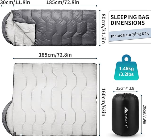 Detalle de Forceatt Sacco a pelo -8°C 15°C