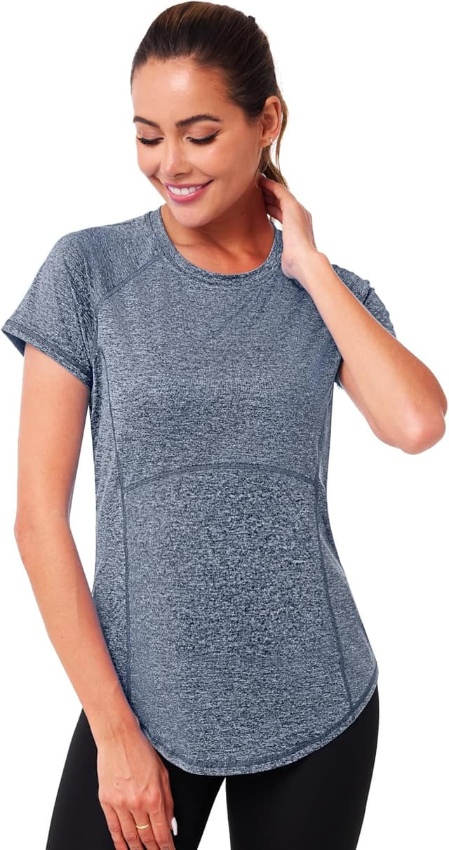 Detalle de Terecey T-Shirt Sport femme à manches courtes à séchage rapide