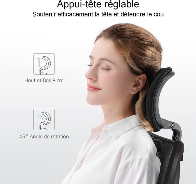 Thumbnail 4 de SIHOO Chaise de Bureau Ergonomique