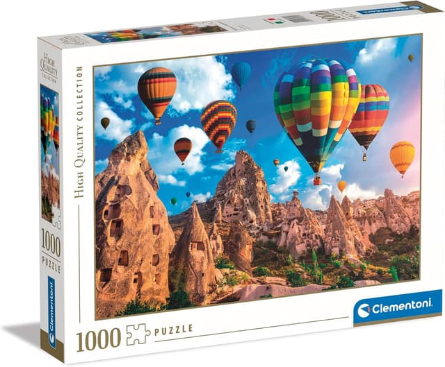 Detalle de Puzzle adulte 1000 pièces « Balloons in Cappadocia » – 70 x 50 cm