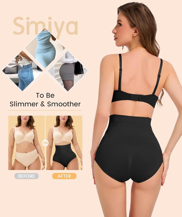 Detalle 1 de SIMIYA tummy control knickers 3D design