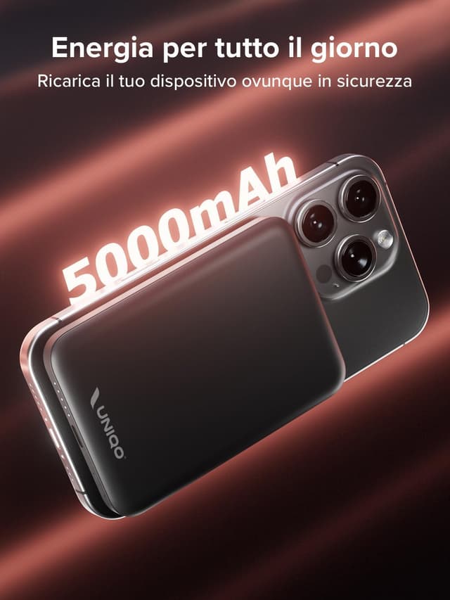 Thumbnail 5 de UNIQO Power Mag 5K 5000mAh Powerbank