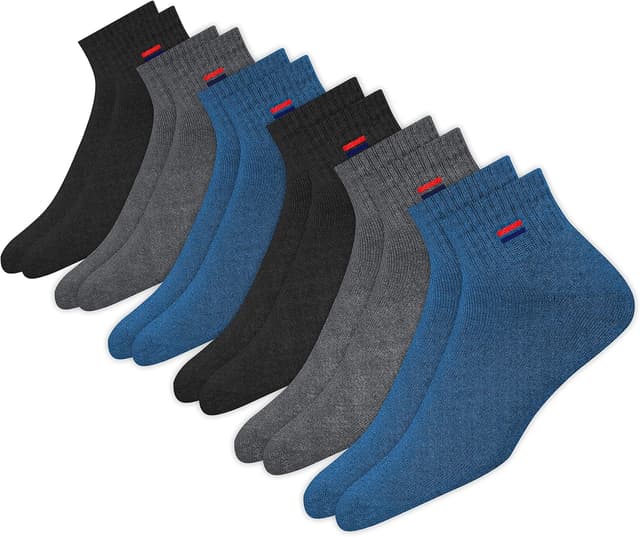 Thumbnail 6 de NAVYSPORT 6 Paar Sneaker-Socken aus Baumwolle (Herren & Damen) – kurze Sportsocken mit Polsterung