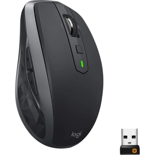 Detalle de Logitech MX Anywhere 2S Ratón inalámbrico 4000 DPI gris/negro