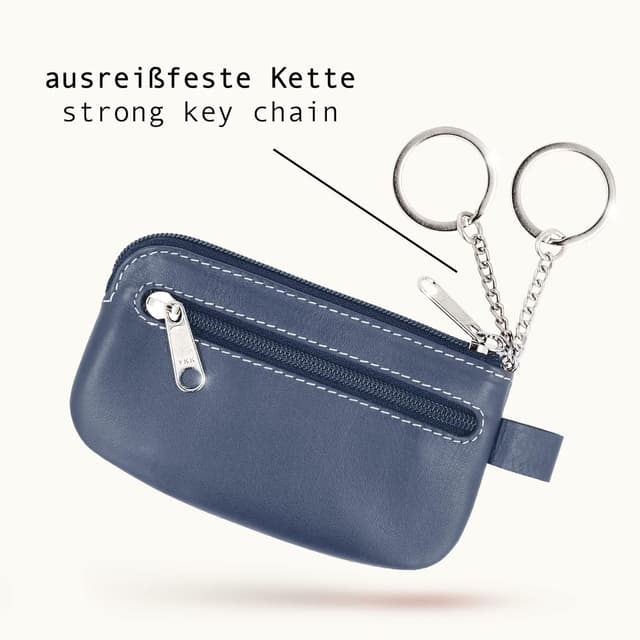 Thumbnail 6 de Schlüsseletui mit 2 Reißverschlussfächern