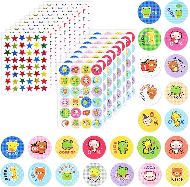 Imagen de Vicloon Encouragement Stickers 1200 autocollants en OfertitasTOP