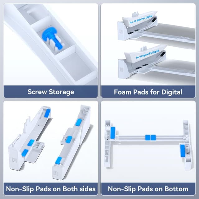 Thumbnail 5 de OIVO Soporte PS5 Horizontal 1 tornillo