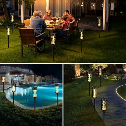 Thumbnail 6 de Geemoo Luces Solares LED Jardin, 4 Piezas 🌞 Impermeables