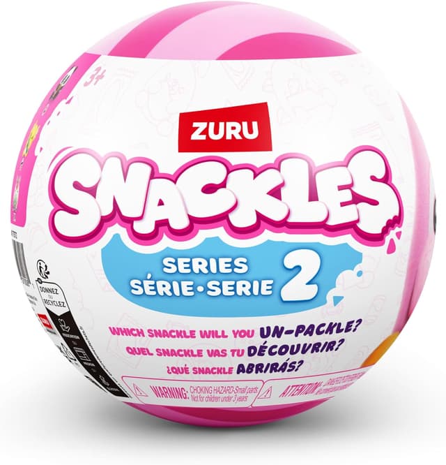 Thumbnail 2 de Snackles Serie 2 di ZURU Peluche 13 cm