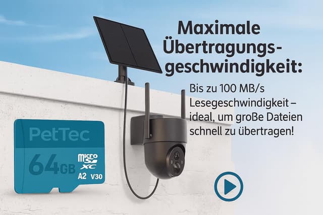 Thumbnail 6 de PetTec Ultra microSDXC für Kameras bis 100 MB/s