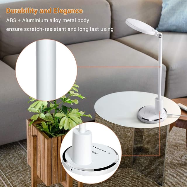 Thumbnail 4 de JUKSTG Schreibtischlampe 12W dimmbar