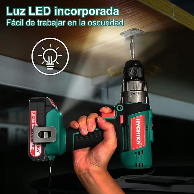 Thumbnail 4 de HYCHIKA Taladro Percutor 18V 45Nm