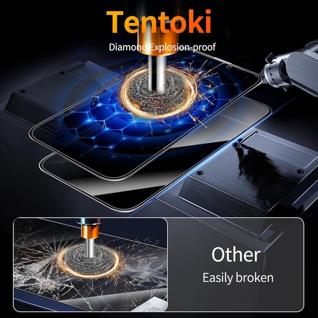 Thumbnail 6 de Tentoki Privacy Screen Protector 6.1-inch for iPhone
