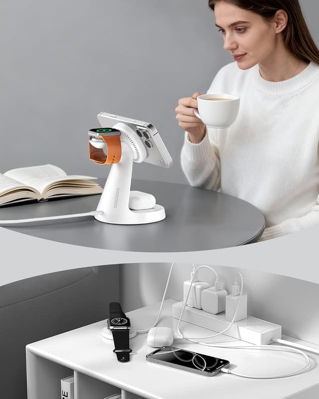 Thumbnail 6 de Wireless Charger 3‑in‑1 Charging Station for iPhone