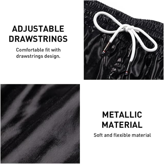 Thumbnail 4 de Casey Kevin Reflective Metallic Shorts