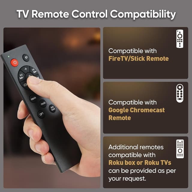 Detalle 2 de Saiyin Sound Bar 90W compact soundbar for TV