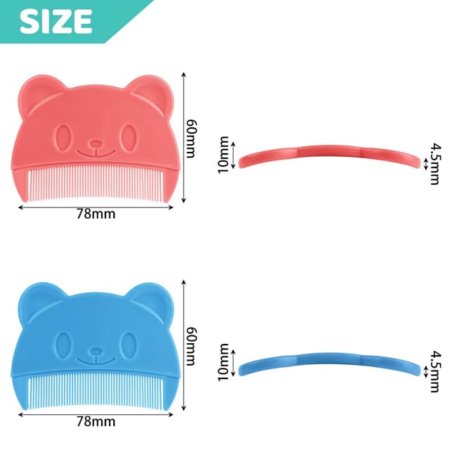 Detalle 2 de Aolso Baby Haarkamm-Set 2 Stück