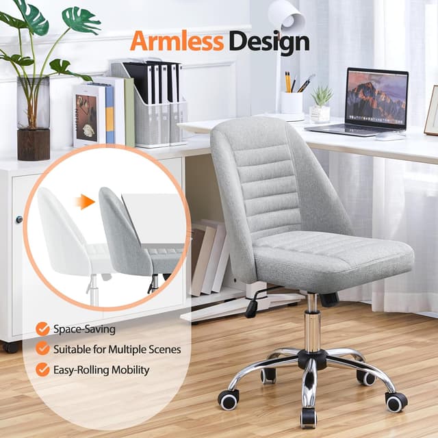 Thumbnail 3 de Yaheetech Sedia Ufficio Ergonomica 136 kg