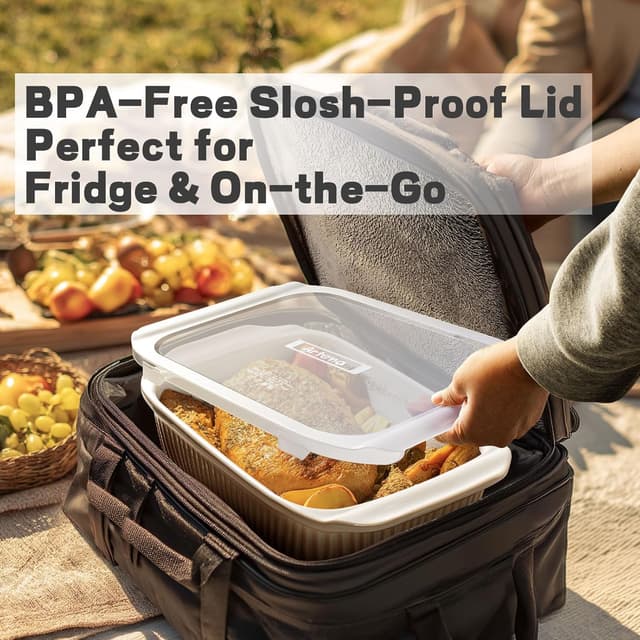 Thumbnail 2 de Artena Baking Dish 5.1 Quart Rectangular Ceramic