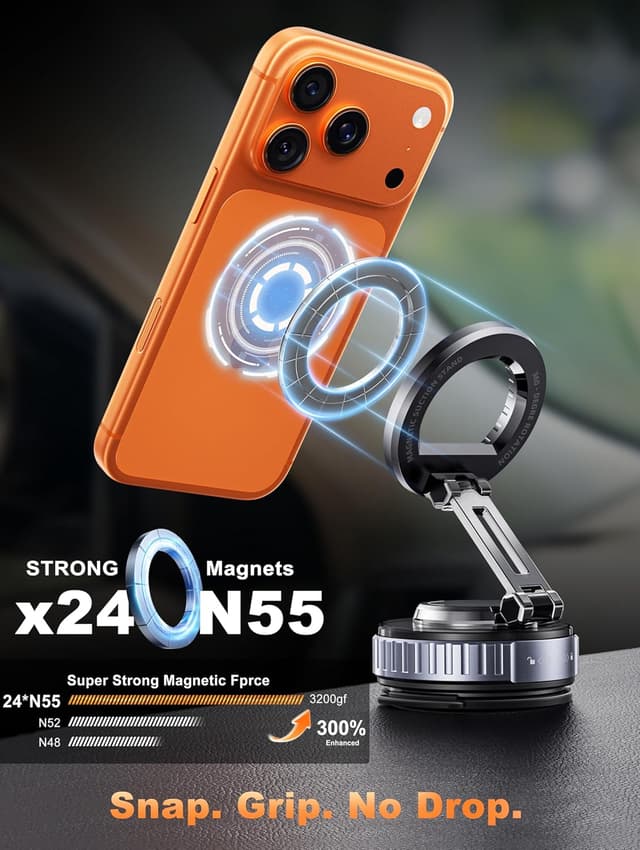 Detalle 2 de snanlen 2026 Car Phone Holder 108 lbs