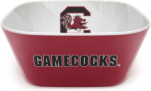 Detalle 2 de YouTheFan NCAA Officially-Licensed Large Party Bowl (100% Melamine, BPA-Free) for Game Day Snacks