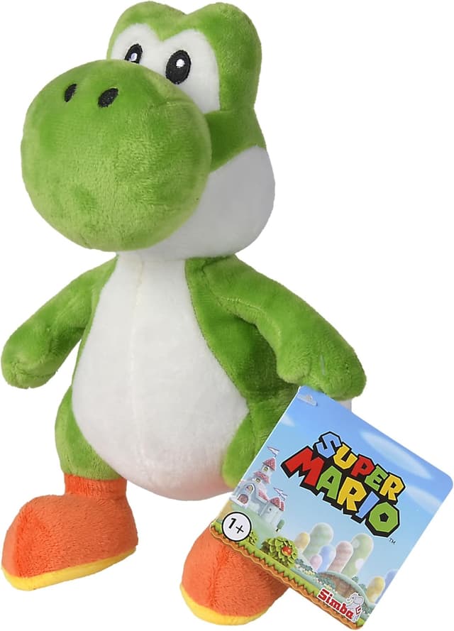Detalle de Nintendo Super Mario Plüsch Yoshi (20 cm) – 12864