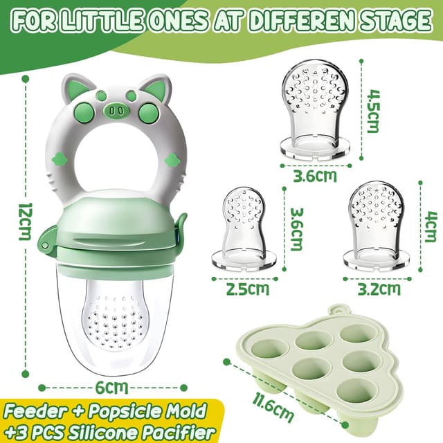 Detalle 2 de Fruchtsauger Baby Set für ab 3 Monate