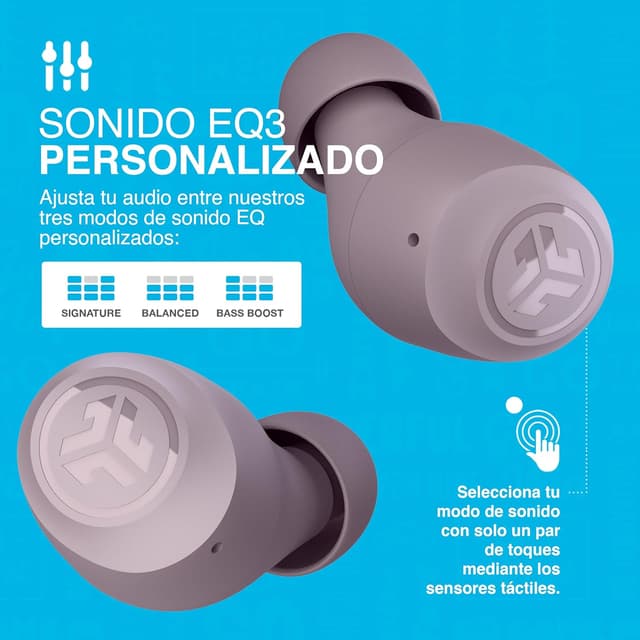 Thumbnail 7 de JLab Go Air Pop+ Auriculares Bluetooth con Micrófono 🎧