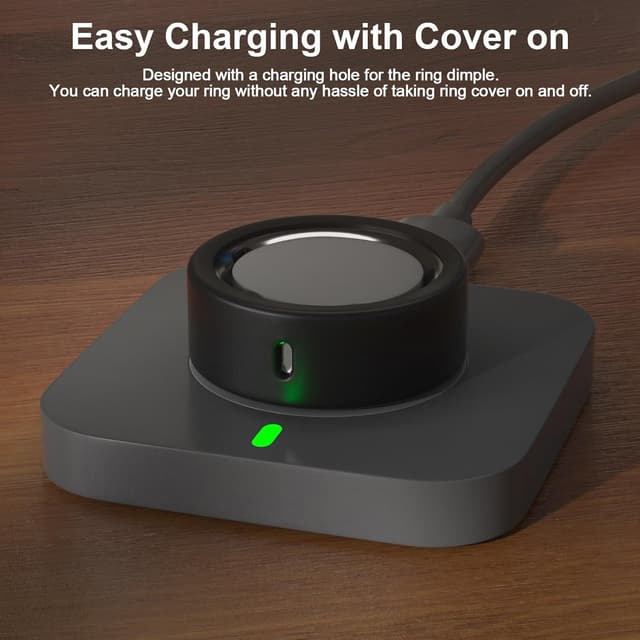 Detalle de 12-Pack Silicone Ring Covers compatible with Oura Ring Gen 4/4 Ceramic, Oura Gen 3 & Ultrahuman Ring