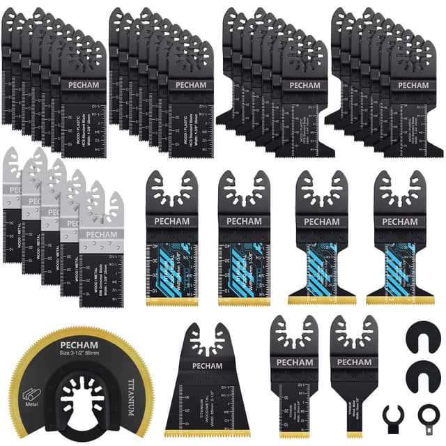 Imagen de PECHAM 45PCS Multi Tool Blades 45pc set en OfertitasTOP